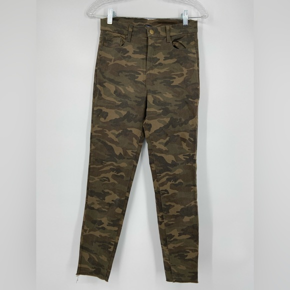 Olivaceous Pants - Olivaceous, camo ankle stretch pants, size‎ S